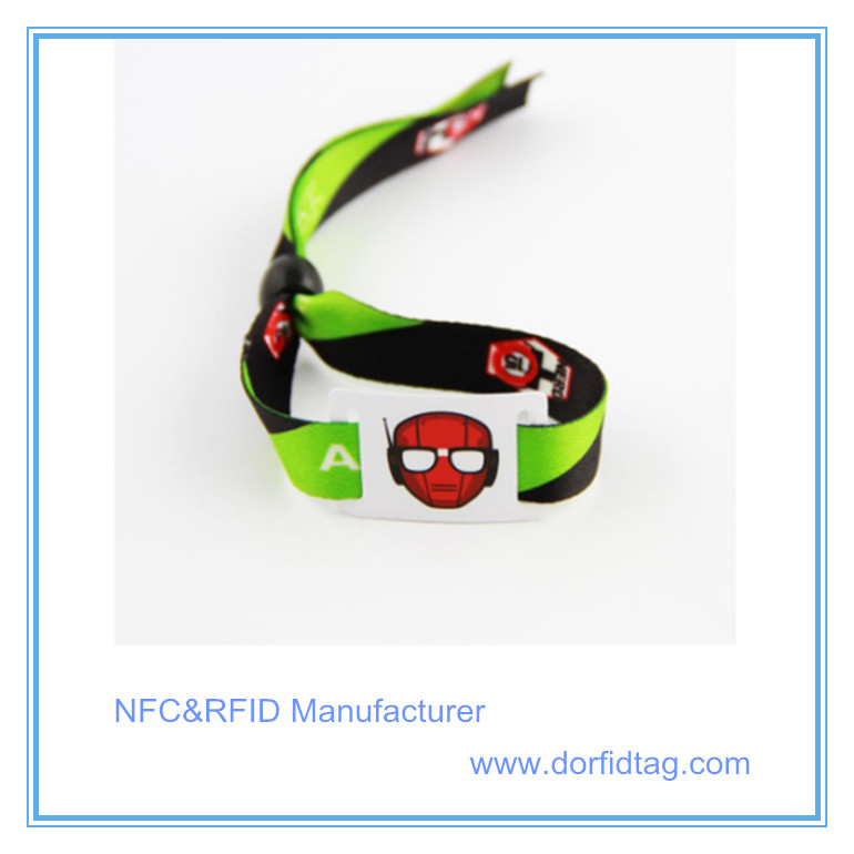 rfid wristbands NTAG 213 event wristband NFC party wristbands